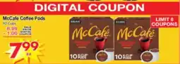 Superior Grocers McCafe Coffee Pods offer