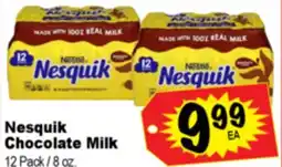 Superior Grocers Nesquik Chocolate Milk offer