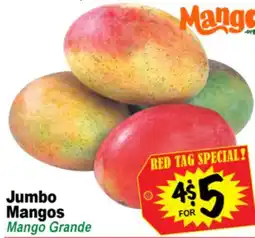 Superior Grocers Jumbo Mangos offer