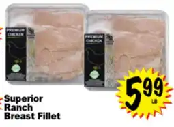 Superior Grocers Superior Ranch Breast Fillet offer