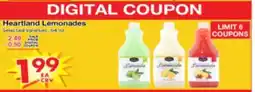 Superior Grocers Heartland Lemonades offer
