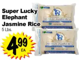 Superior Grocers Super Lucky Elephant Jasmine Rice offer