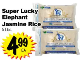 Superior Grocers Super Lucky Elephant Jasmine Rice offer