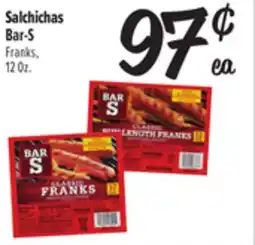 El Super Fresh Bar-S Franks offer