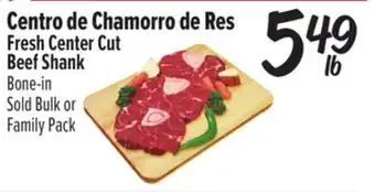 El Super Fresh Fresh Center Cut Beef Shank offer