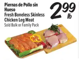 El Super Fresh Fresh Boneless Skinless Chicken Leg Meat offer
