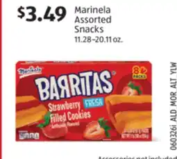 Aldi Marinela Assorted Snacks offer