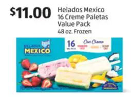 Aldi Helados Mexico 16 Creme Paletas Value Pack offer