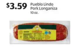 Aldi Pueblo Lindo Pork Longaniza offer