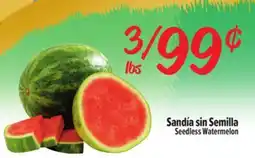 El Super Fresh Seedless Watermelon offer