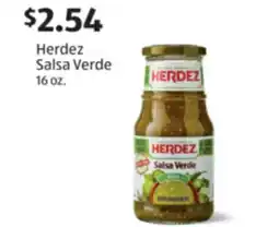 Aldi Herdez Salsa Verde offer