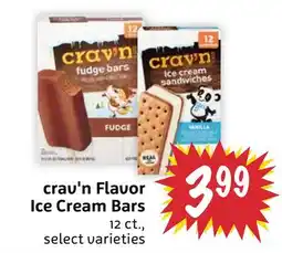 Foodmaxx crav'n Flavor Ice Cream Bars offer