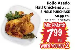 Foodmaxx Pollo Asado Half Chickens offer
