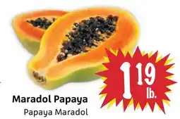 Foodmaxx Maradol Papaya offer