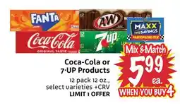 Foodmaxx Coca-Cola or 7 UP Products offer
