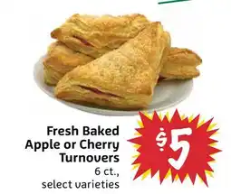 Foodmaxx Fresh Baked Apple or Cherry Turnovers offer