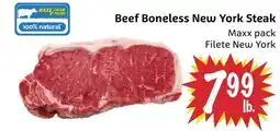 Foodmaxx Beef Boneless New York Steak offer