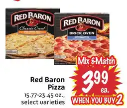 Foodmaxx Red Baron Pizza offer