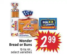 Foodmaxx Wonder Bread or Buns offer