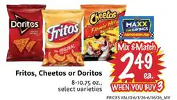 Foodmaxx Fritos, Cheetos or Doritos offer