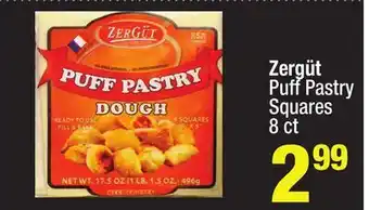 Super King Markets Zergüt Puff Pastry Squares offer