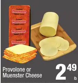 Super King Markets Provolone or Muenster Cheese offer
