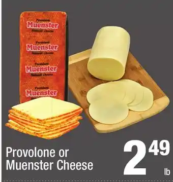 Super King Markets Provolone or Muenster Cheese offer