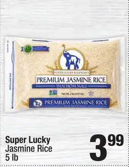 Super King Markets Super Lucky Elephant Jasmine Rice offer