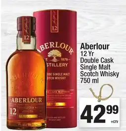 Super King Markets Aberlour 12 Yr Double Cask Single Malt Scotch Whisky offer