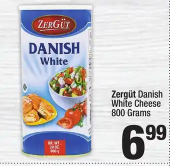 Super King Markets Zergüt Danish White Cheese offer