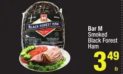 Super King Markets Bar M Smoked Black Forest Ham offer