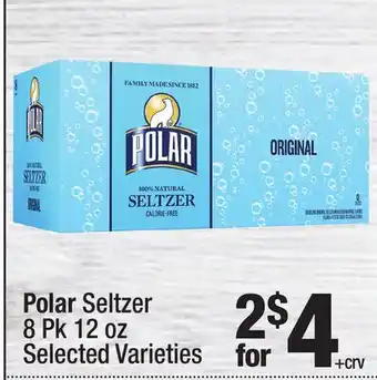 Super King Markets Polar Seltzer offer