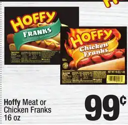 Super King Markets Hoffy Meat or Chicken Franks offer