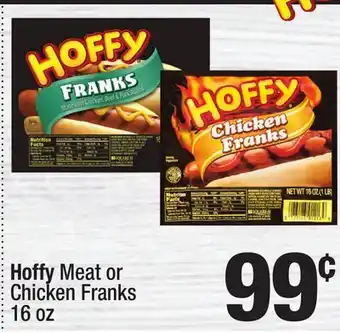 Super King Markets Hoffy Meat or Chicken Franks offer
