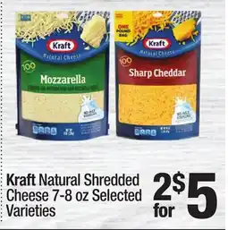 Super King Markets Kraft Natural Shredded Cheese offer