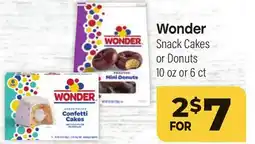 Tony’s Fresh Market Wonder Snack Cakes or Donuts offer