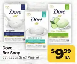Tony’s Fresh Market Dove Bar Soap offer