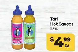 Tony’s Fresh Market Tari Hot Sauces offer