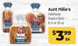 Tony’s Fresh Market Aunt Millie's Bakehouse Bread or Buns offer