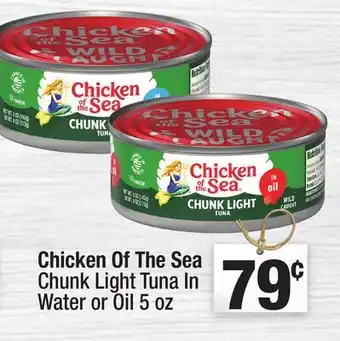 Super King Markets Chicken Of The Sea Chunk Light Tuna In Water or Oil offer