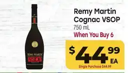 Tony’s Fresh Market Remy Martin Cognac VSOP offer