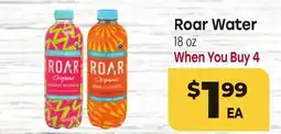 Tony’s Fresh Market Roar Water offer