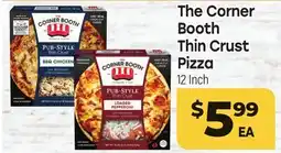 Tony’s Fresh Market The Corner Booth Thin Crust Pizza offer