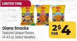 Tony’s Fresh Market Diana Snacks offer