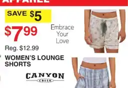 Dunham's Sports WOMEN'S LOUNGE SHORTS offer