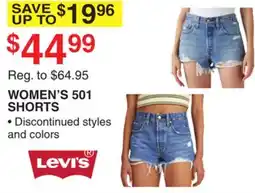 Dunham's Sports WOMEN'S 501 SHORTS offer