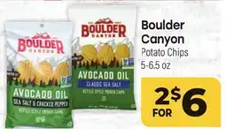 Tony’s Fresh Market Boulder Canyon Potato Chips offer