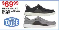 Dunham's Sports HEY DUDE MEN'S WALLY HEY2O CASUAL SHOES offer