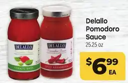Tony’s Fresh Market Delallo Pomodoro Sauce offer
