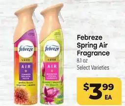 Tony’s Fresh Market Febreze Spring Air Fragrance offer